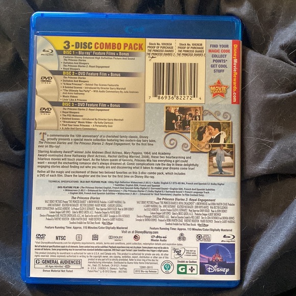 The Princess Diaries - 2 movie collection - Picture 2 of 2